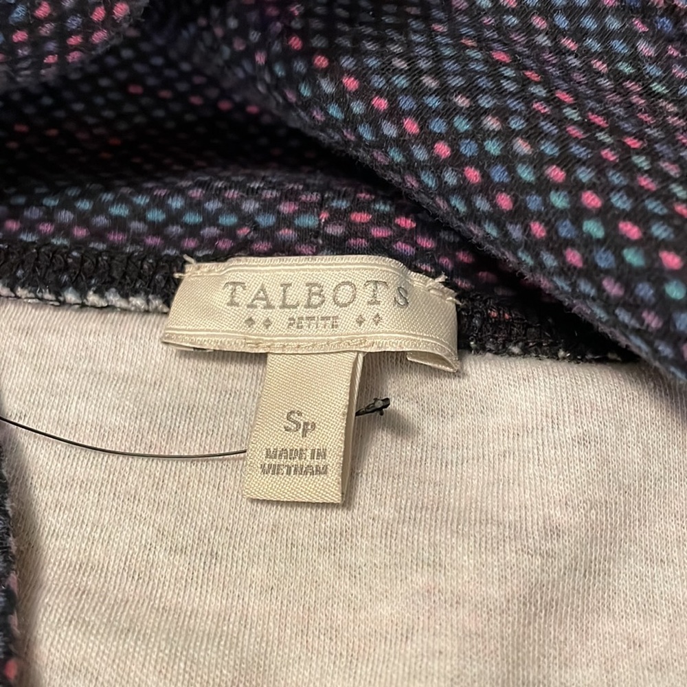 Talbots cowl neck tee - Picture 2 of 5